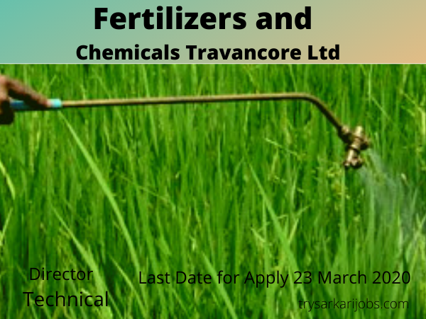 Fertilizers and Chemicals Vacancies