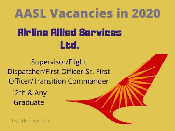 AASL Vacancies in 2020