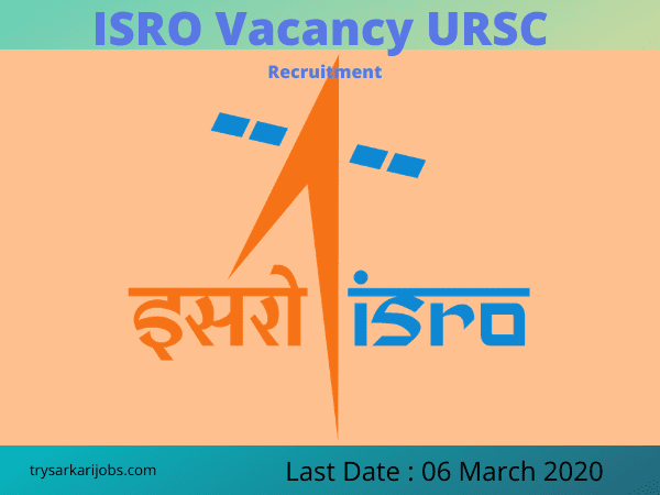 ISRO Vacancy URSC Recruitment