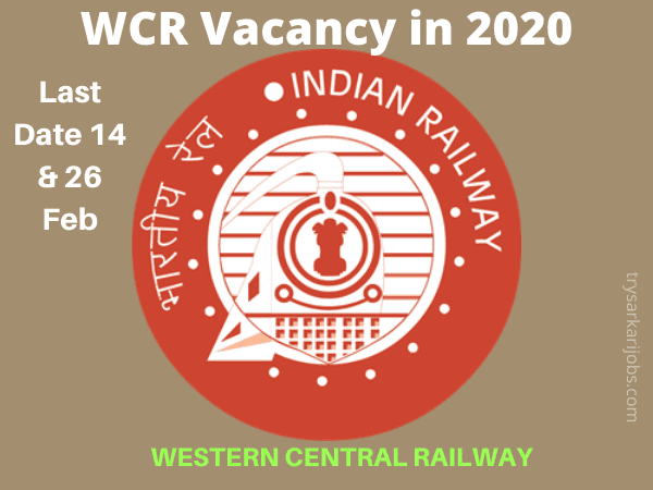 WCR Vacancy in 2020