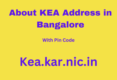About KEA Address in Bangalore