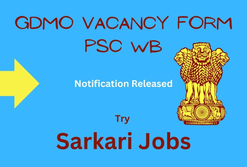 PSCWB GDMO JOBS 2023 ONLINE APPLY