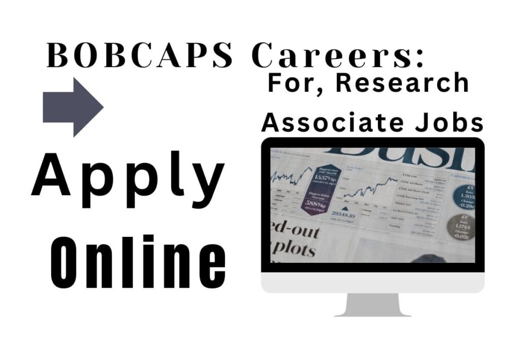 BOBCAPS Recruitment 2023 Notification pdf Download
