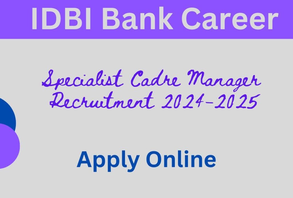 IDBI Bank SCO Recruitment 2023 notification pdf download