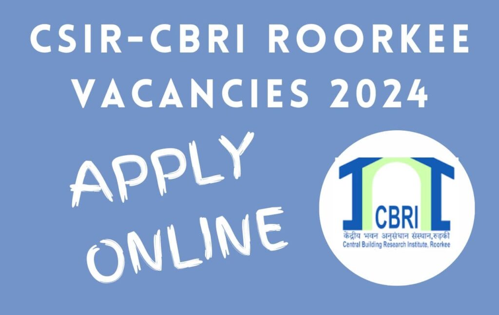 CSIR Recruitment 2024 Technical Assistant Apply Online