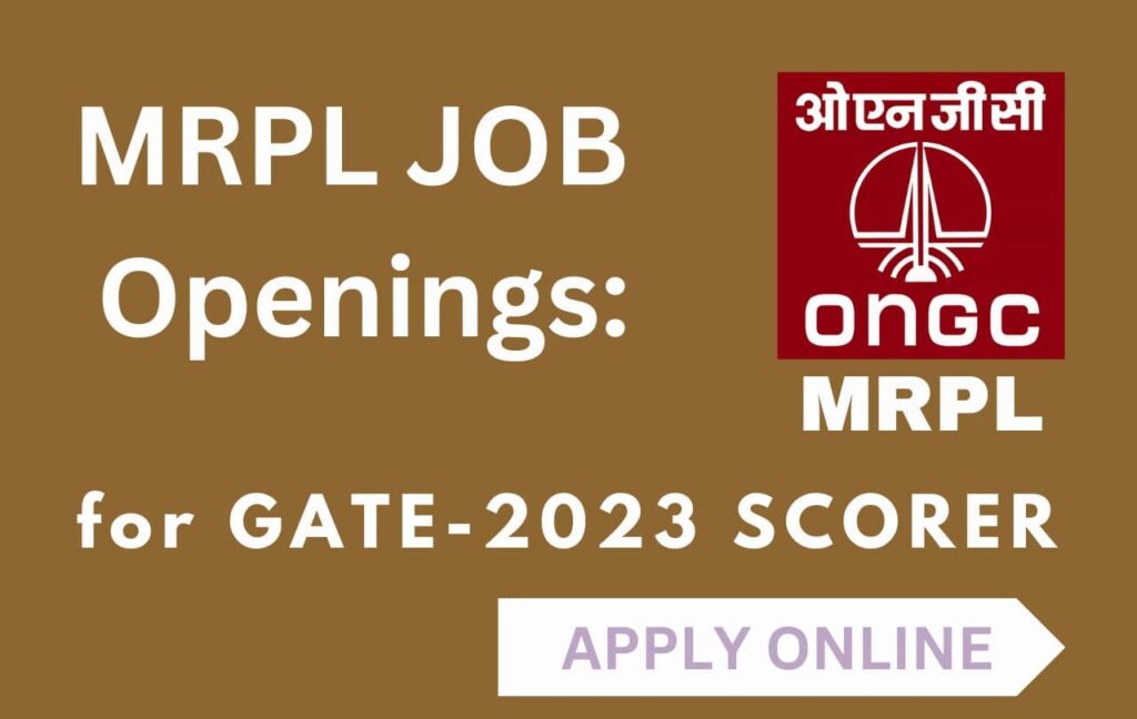 MRPL Assistant Engineer Vacancy 2024 Date