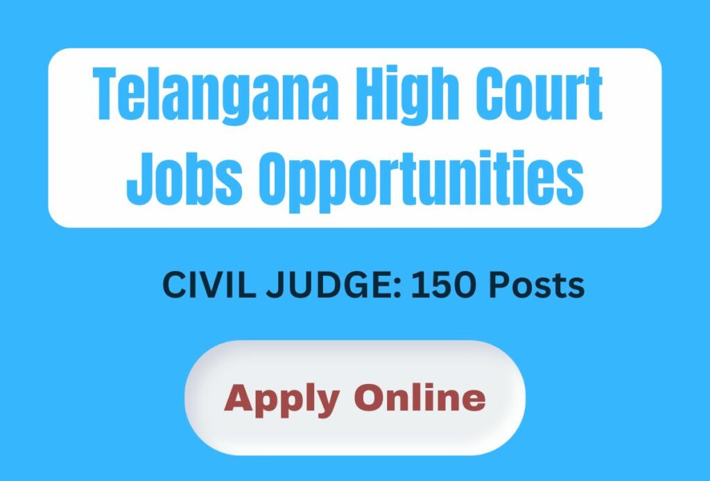 Telangana HC Civil Judge Vacancy 2024 Apply Online